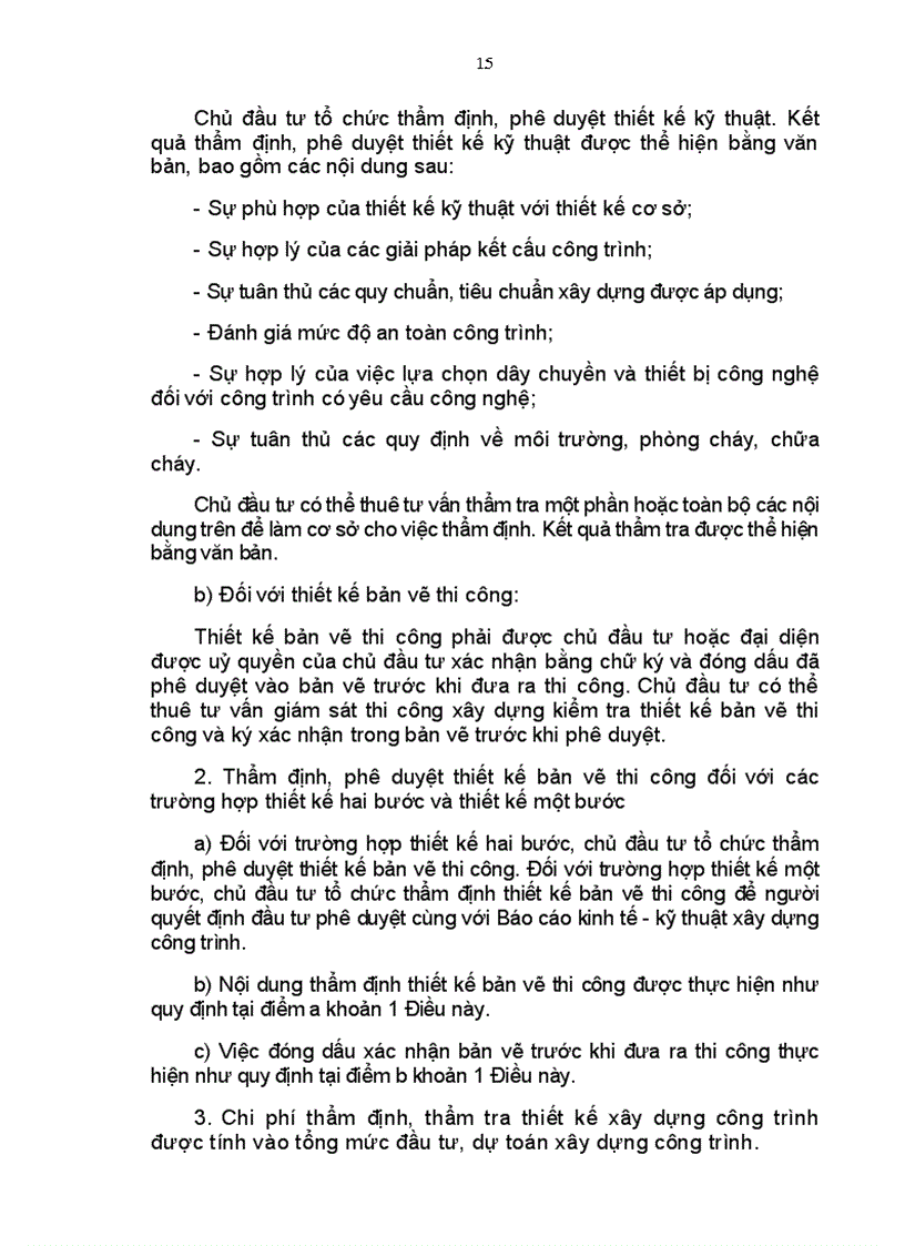 image for page NGHỊ ĐỊNH NĐ12 2009 Về quản lý dự án đầu tư xây dựng công trình