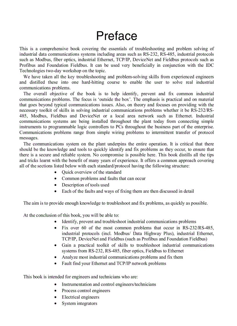 image for page Practical Industrial Data Networks Design Installation and Troubleshooting
