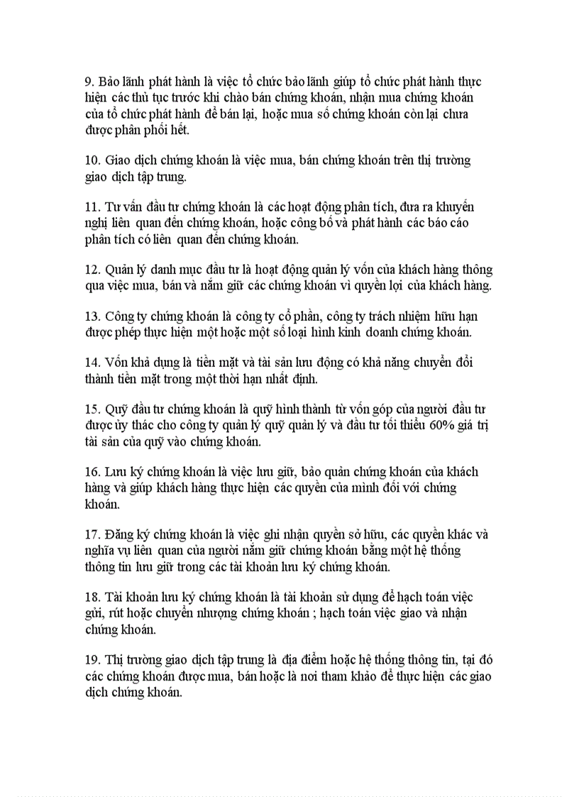 image for page Tổng quan về chứng khoán