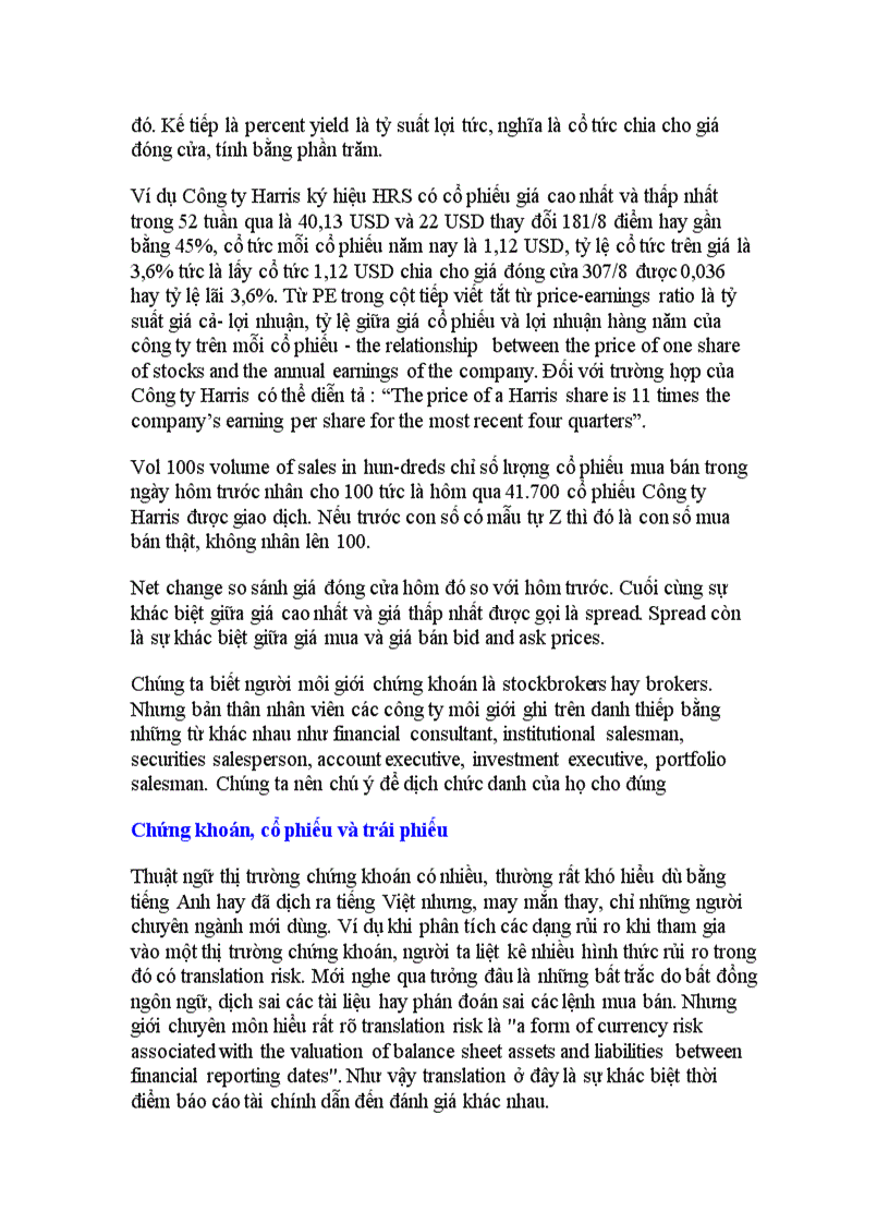 image for page Tổng quan về chứng khoán