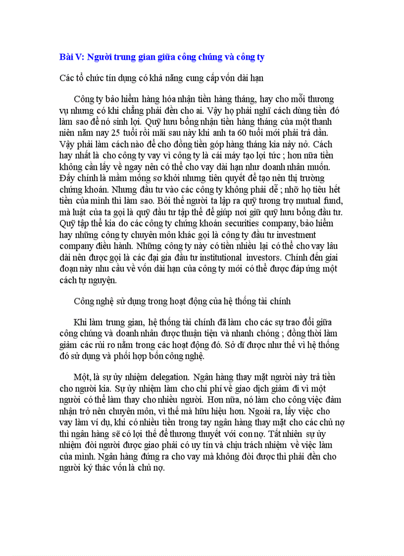 image for page Tổng quan về chứng khoán