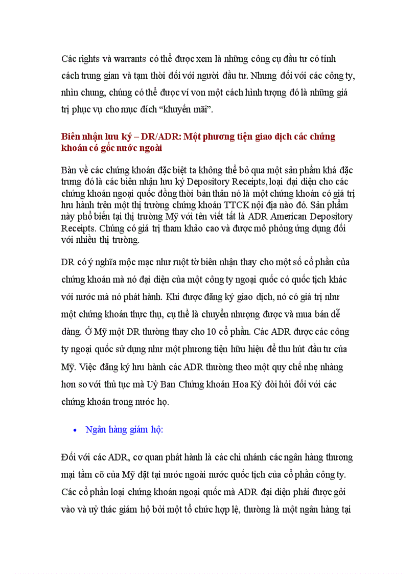 image for page Tổng quan về chứng khoán