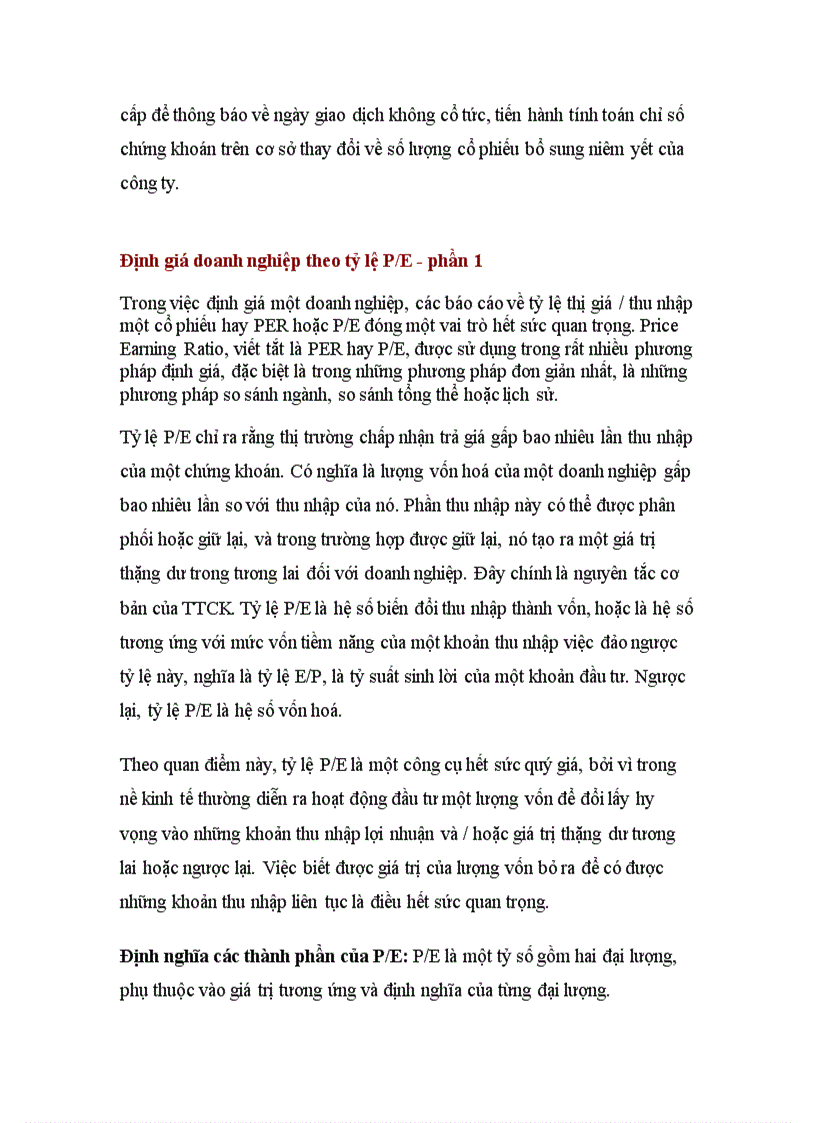 image for page Tổng quan về chứng khoán