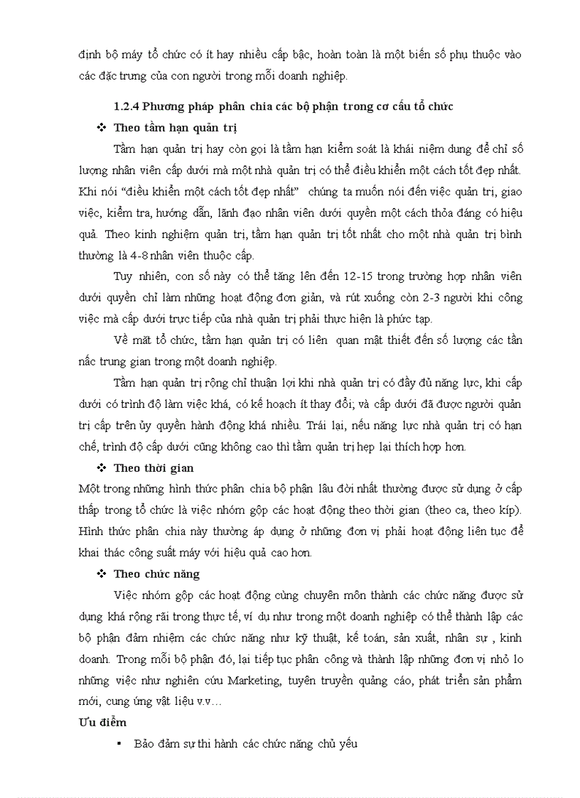 image for page TÌM HIỂU VỀ CƠ CẤU TỔ CHỨC CỦA CÔNG TY TNHH May LONG PHÁT HM