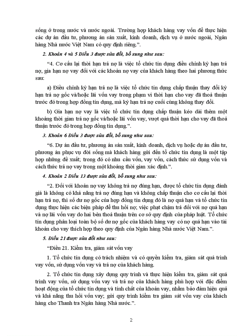 image for page Văn bản luật dùng cho môn tín dụng