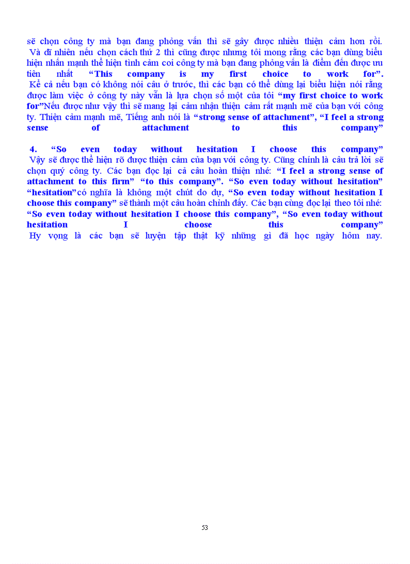 image for page Tiếng anh trong phỏng vấn xin việc