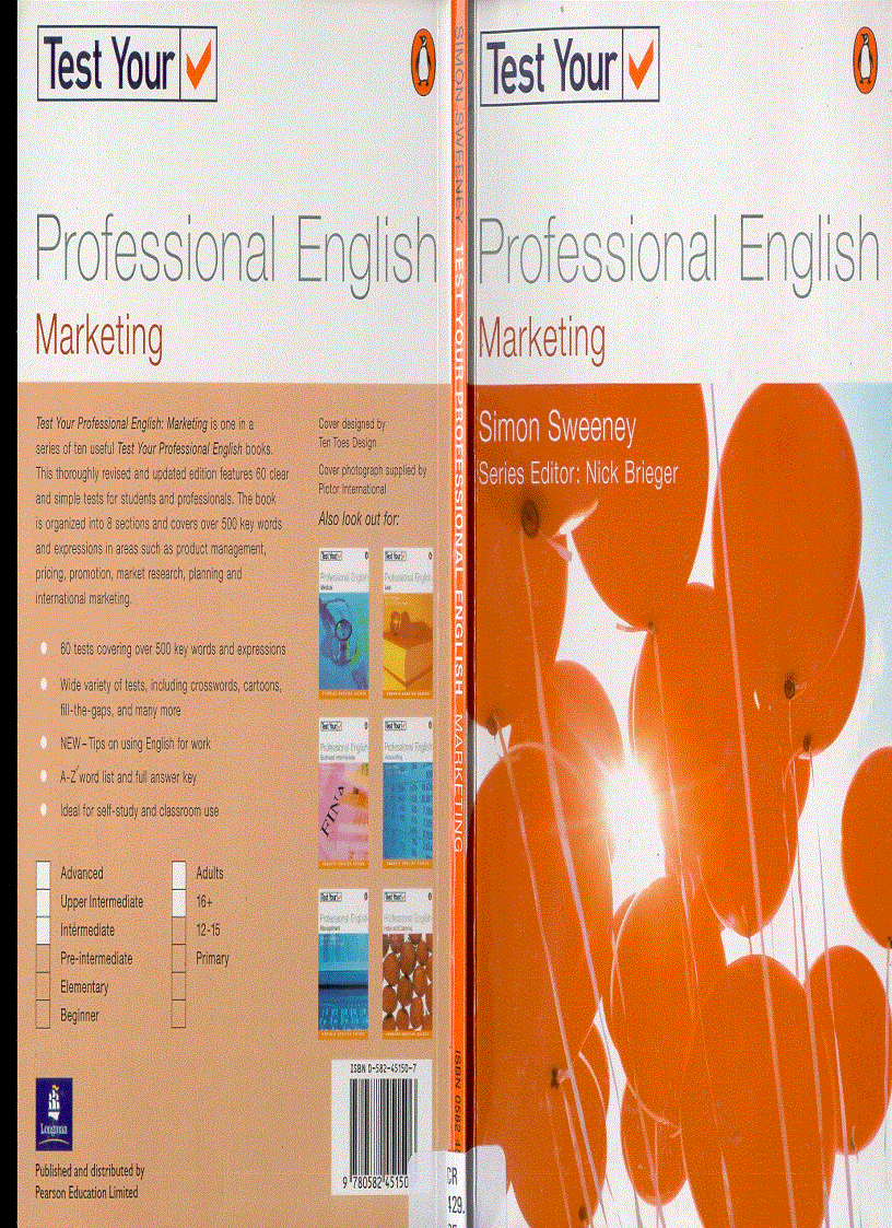 image for page Test Your Professional English Marketing