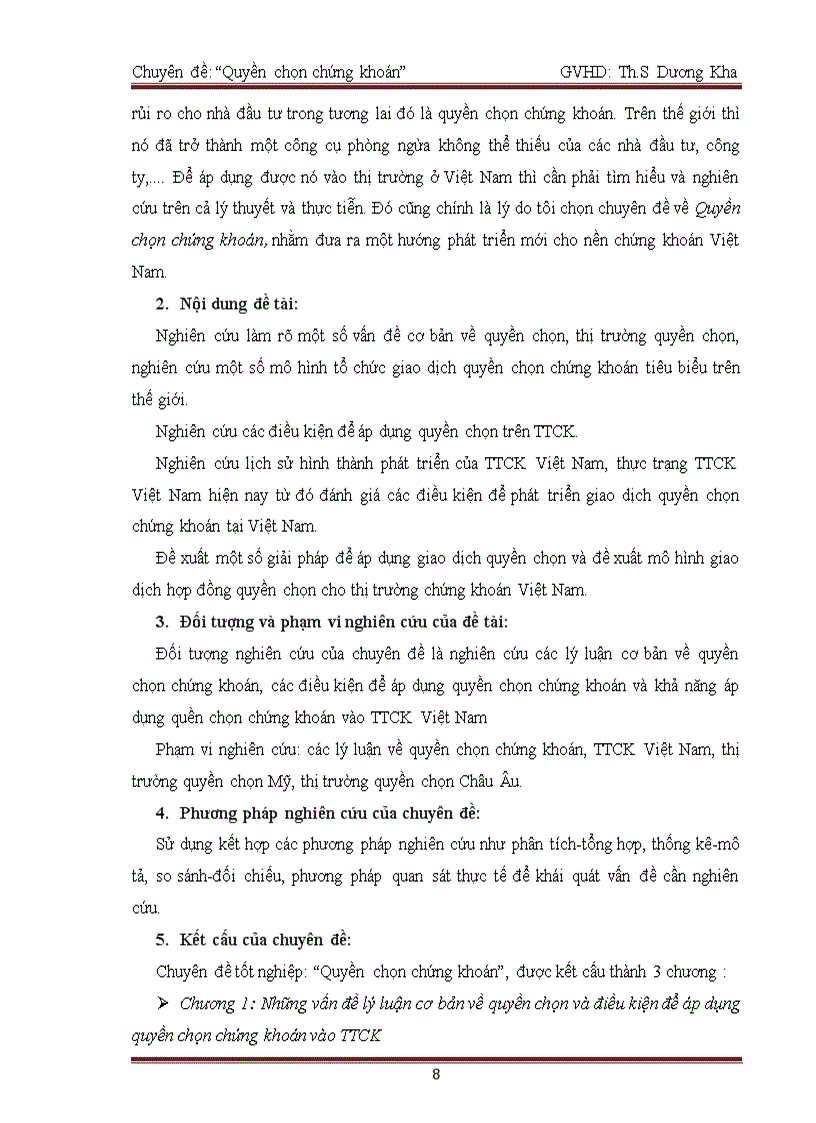 image for page Quyền chọn chứng khoán