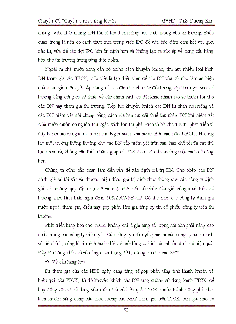 image for page Quyền chọn chứng khoán