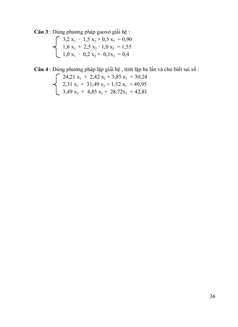 image for page Phương pháp tính dùng cho sinh viên ngành cơ khí phần 3