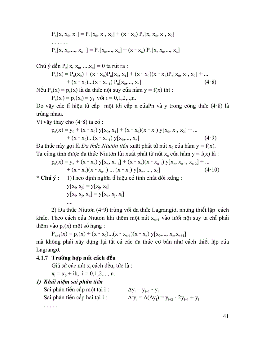 image for page Phương pháp tính dùng cho sinh viên ngành cơ khí phần 4