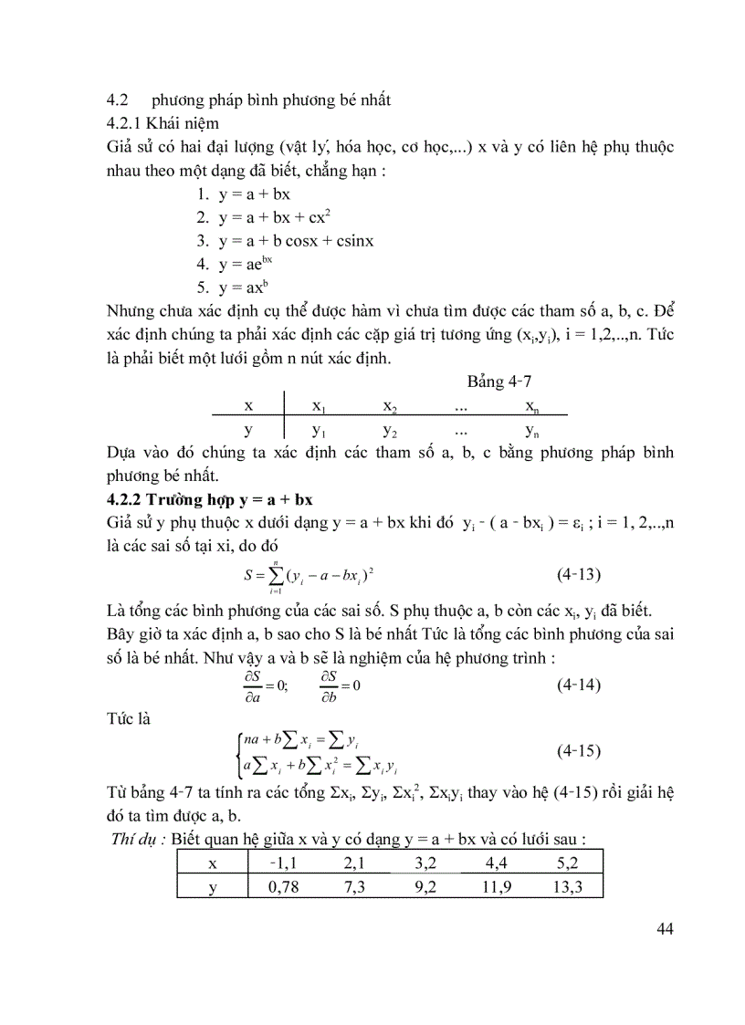 image for page Phương pháp tính dùng cho sinh viên ngành cơ khí phần 4