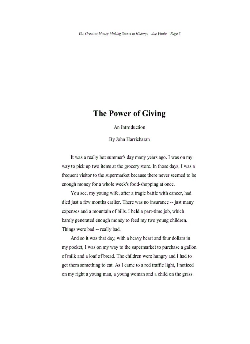 image for page The Greatest Money Making secret in history