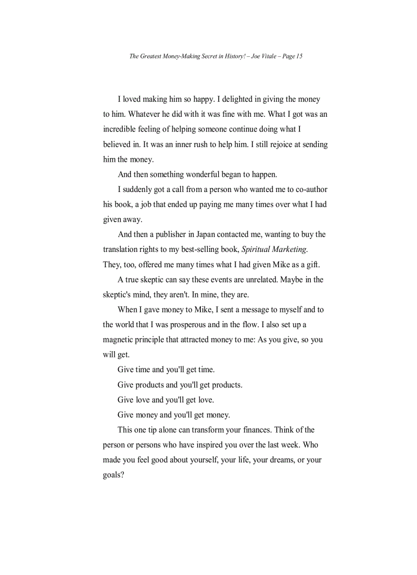 image for page The Greatest Money Making secret in history