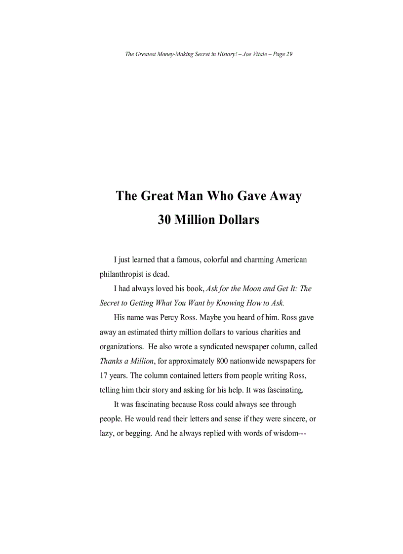 image for page The Greatest Money Making secret in history