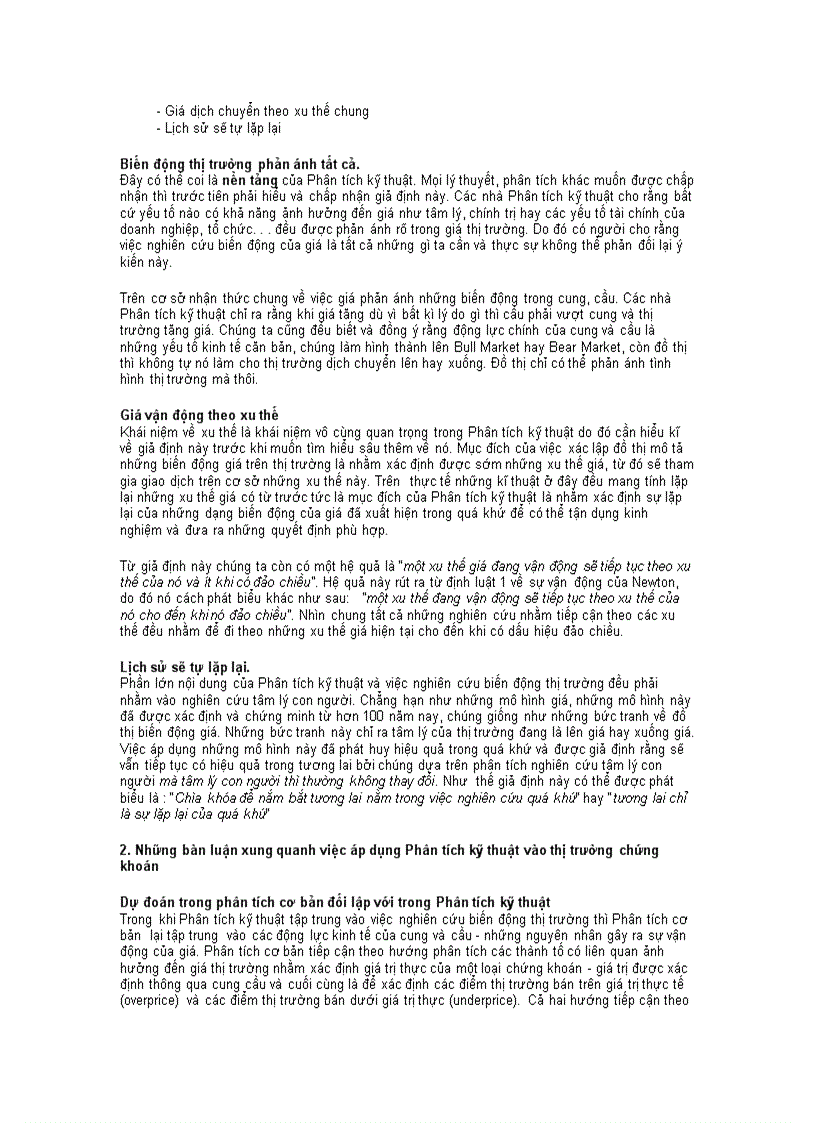 image for page Phân tích kỹ thuật đầu tư thị trường chứng khoán