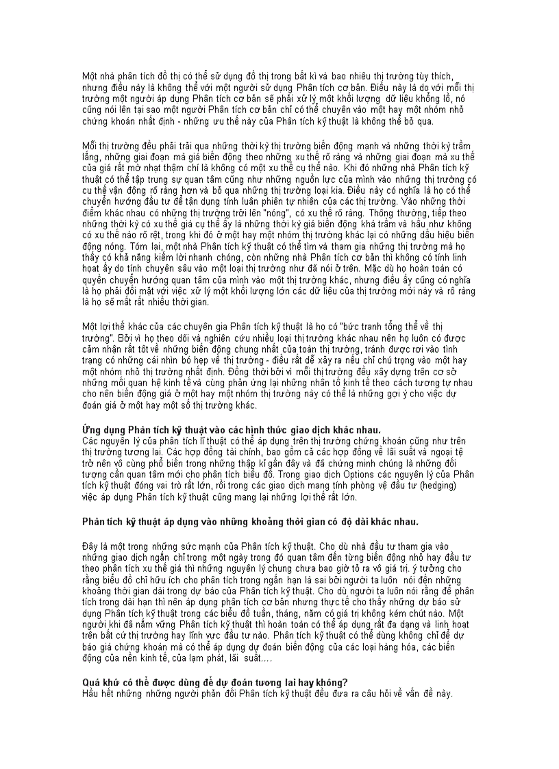 image for page Phân tích kỹ thuật đầu tư thị trường chứng khoán