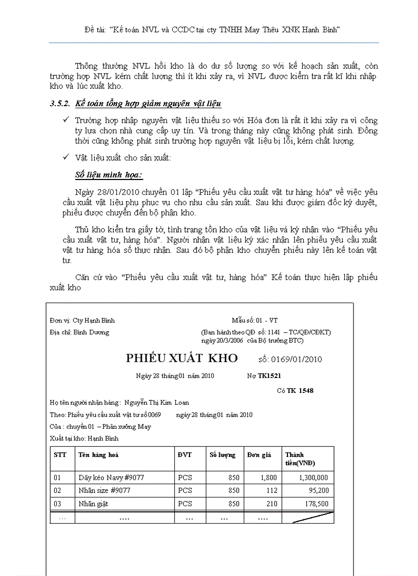 image for page Đề tài Kế toán nguyên vật liệu và CCDC tại công ty TNHH May Thêu xuất nhập khẩu Hạnh Bình