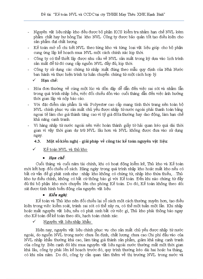 image for page Đề tài Kế toán nguyên vật liệu và CCDC tại công ty TNHH May Thêu xuất nhập khẩu Hạnh Bình