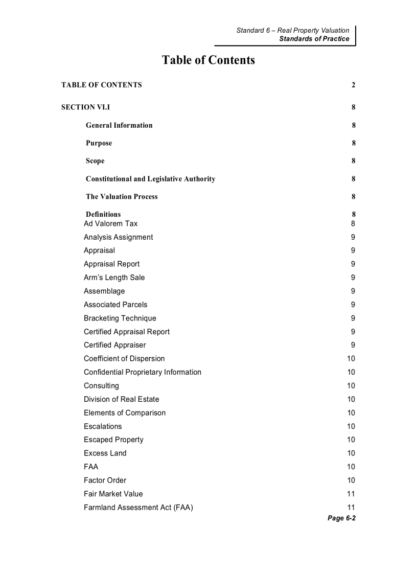 image for page Real Property Valuation