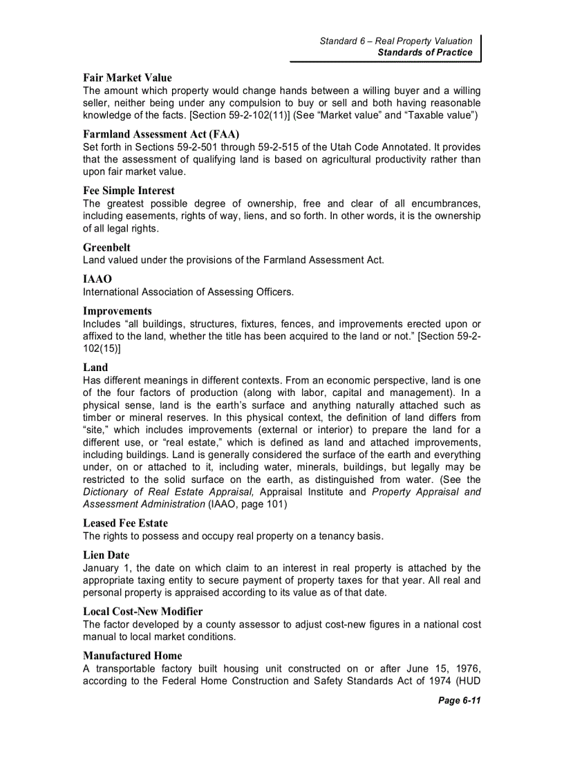 image for page Real Property Valuation