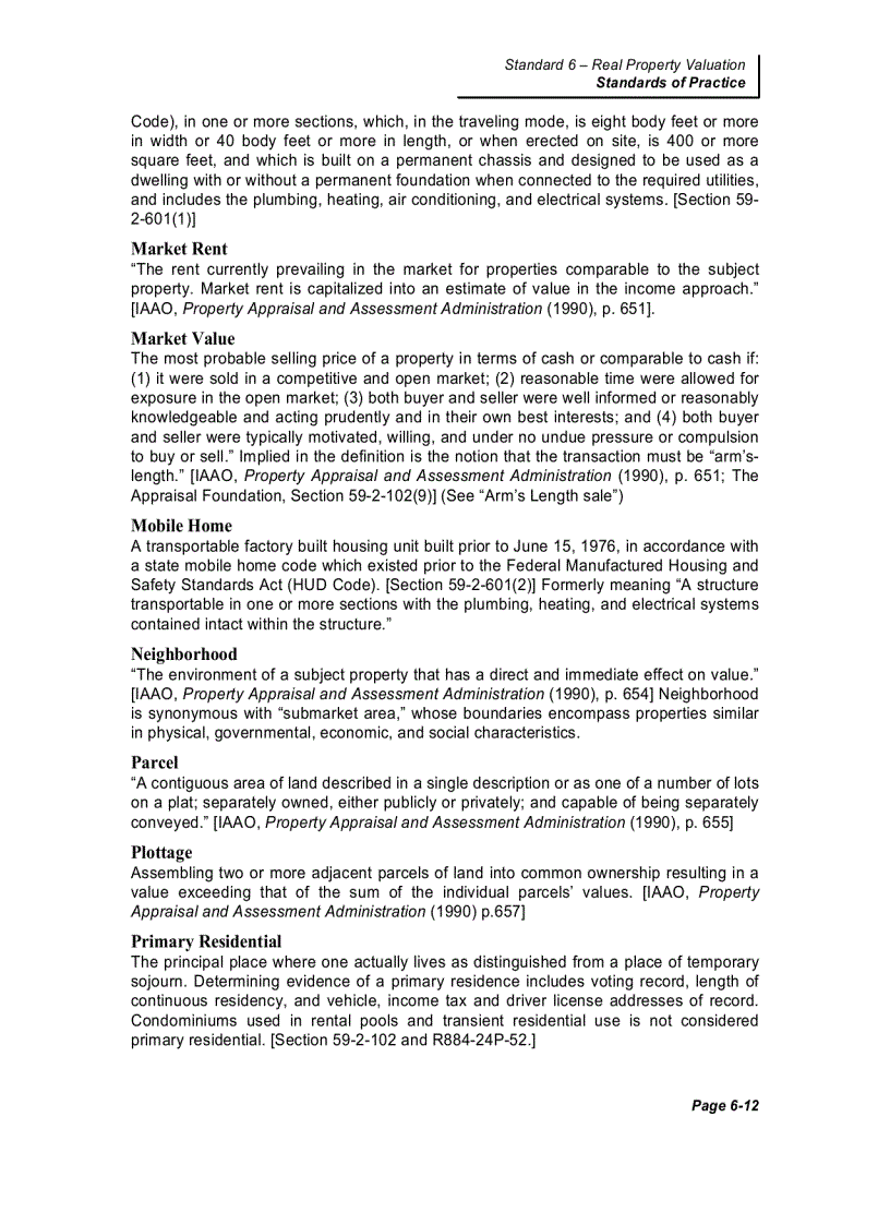 image for page Real Property Valuation