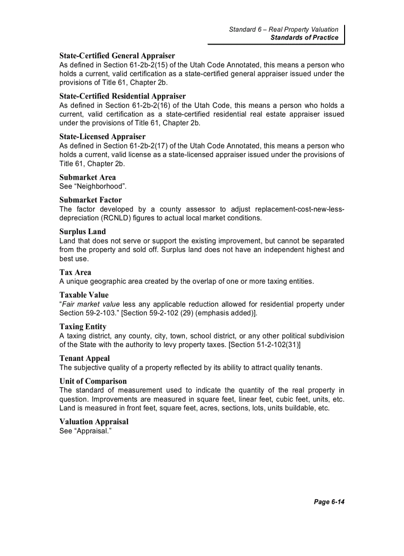 image for page Real Property Valuation