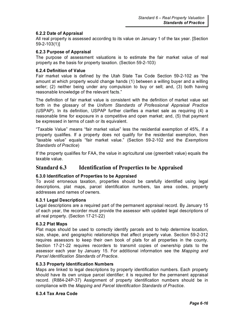 image for page Real Property Valuation