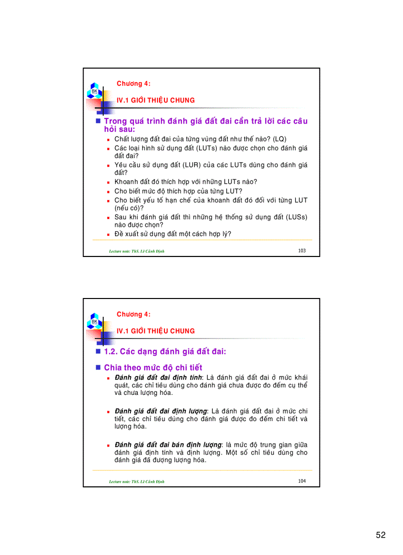 image for page Bài giảng quy hoạch sử dụng đất Phần 2