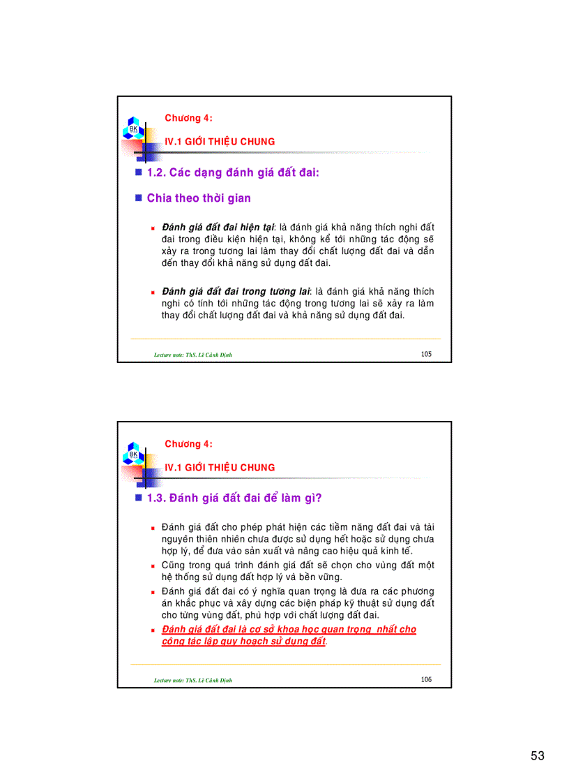 image for page Bài giảng quy hoạch sử dụng đất Phần 2