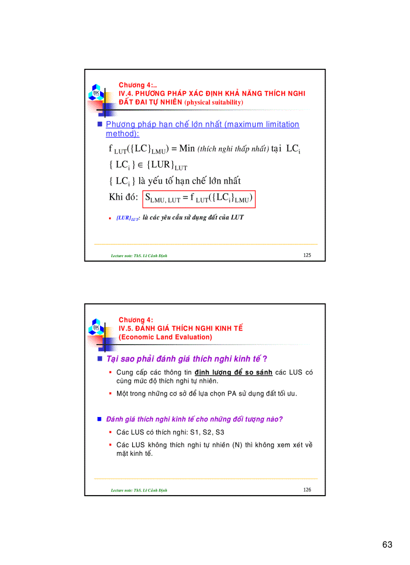 image for page Bài giảng quy hoạch sử dụng đất Phần 2