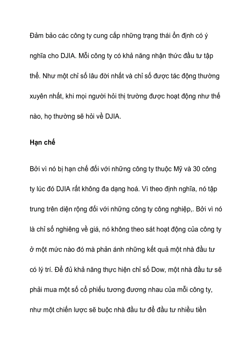 image for page Chỉ số trung bình DOW JONES DJIA