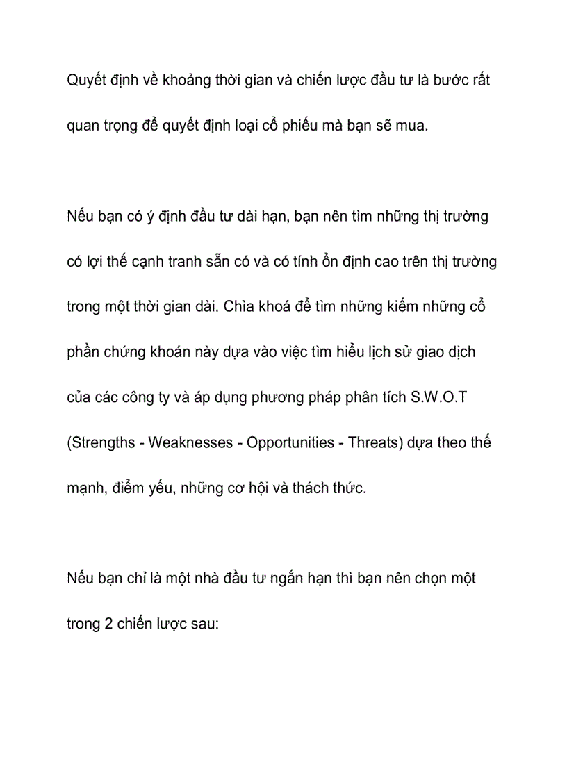 image for page 3 bước cần nhớ khi đầu tư chứng khoán