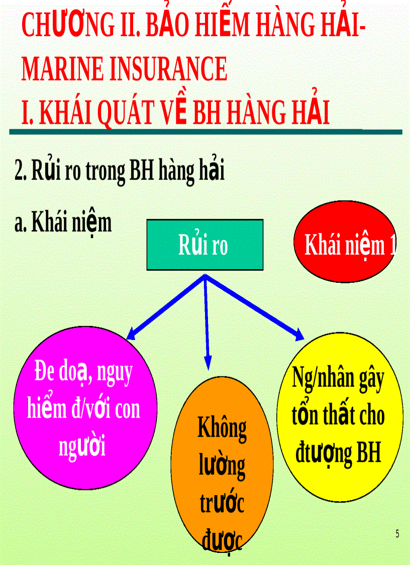 image for page Bài giảng bảo hiểm hàng hải Chương 2