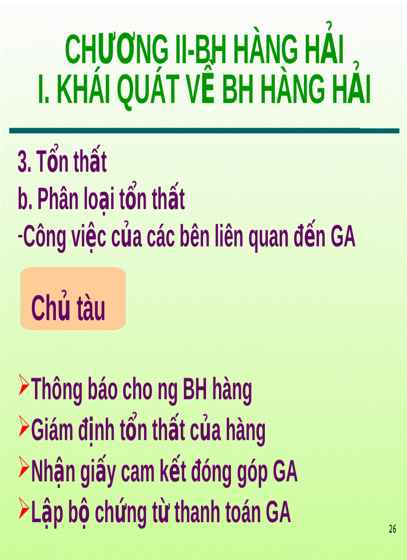 image for page Bài giảng bảo hiểm hàng hải Chương 2