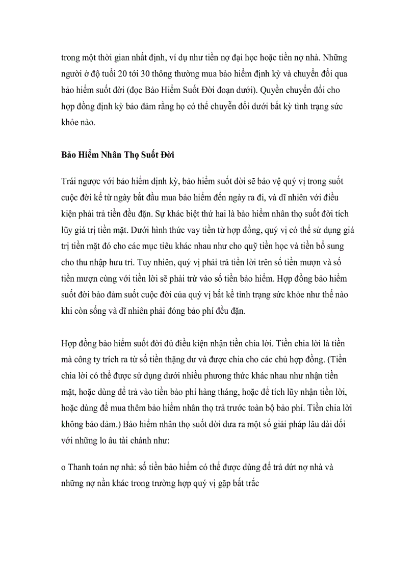 image for page Khái niệm Bảo hiểm nhân thọ