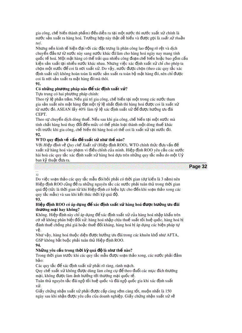 image for page Trắc nghiệm WTO tổ chức và các định chế