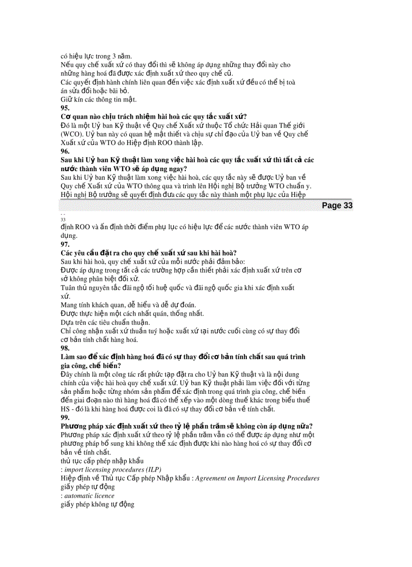 image for page Trắc nghiệm WTO tổ chức và các định chế