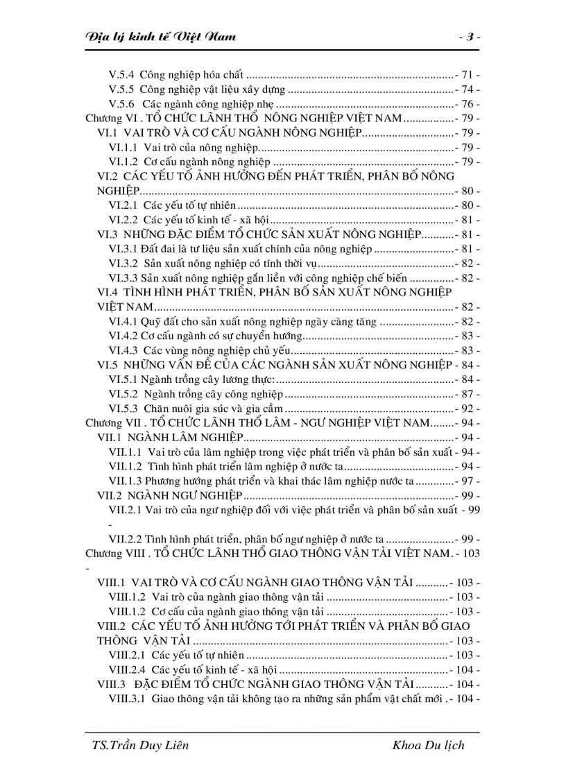 image for page Giáo trình ĐỊA LÝ KINH TẾ VIỆT NAM