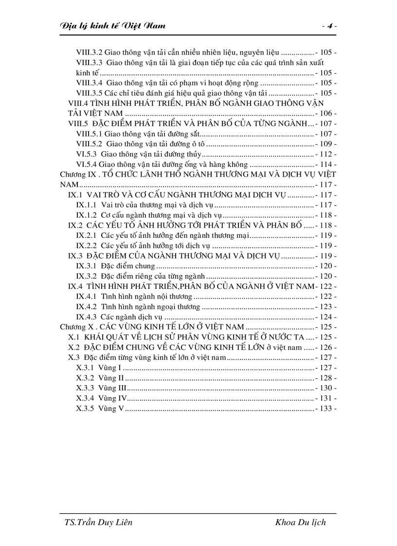 image for page Giáo trình ĐỊA LÝ KINH TẾ VIỆT NAM