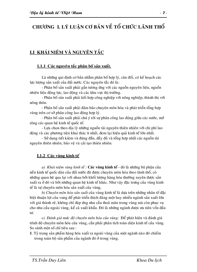 image for page Giáo trình ĐỊA LÝ KINH TẾ VIỆT NAM