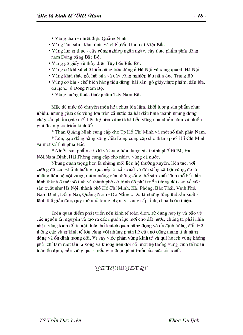 image for page Giáo trình ĐỊA LÝ KINH TẾ VIỆT NAM