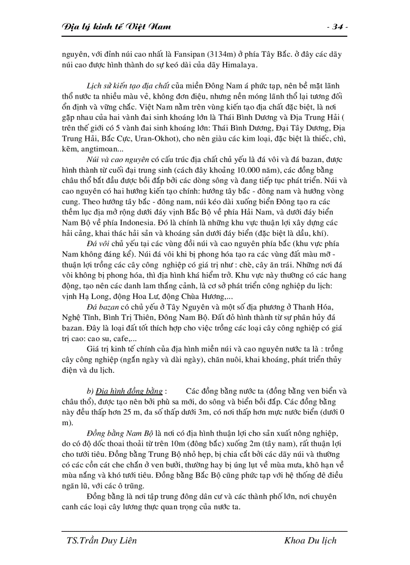 image for page Giáo trình ĐỊA LÝ KINH TẾ VIỆT NAM