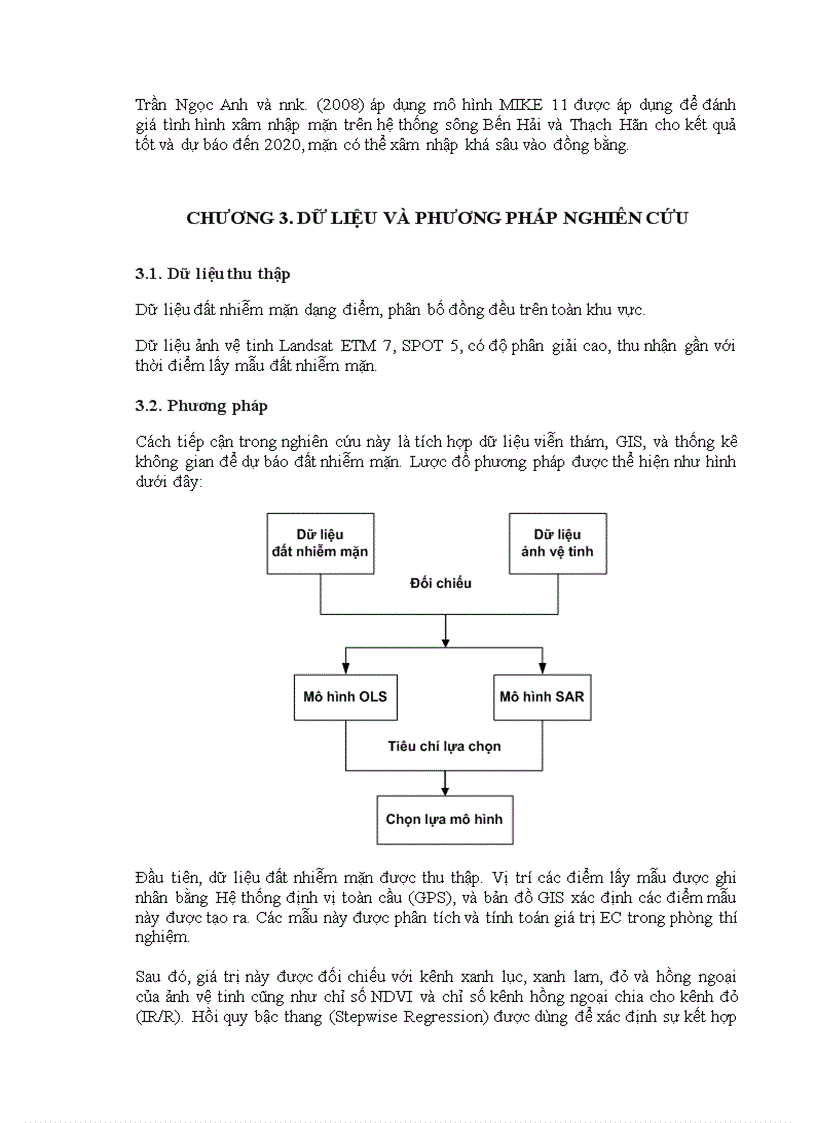 image for page Đề Cương Khóa Luận Tốt Nghiệp Dự đoán đất nhiễm mặn bằng viễn thám và thống kê không gian trên nền gis Trường hợp nghiên cứu tại tiền giang