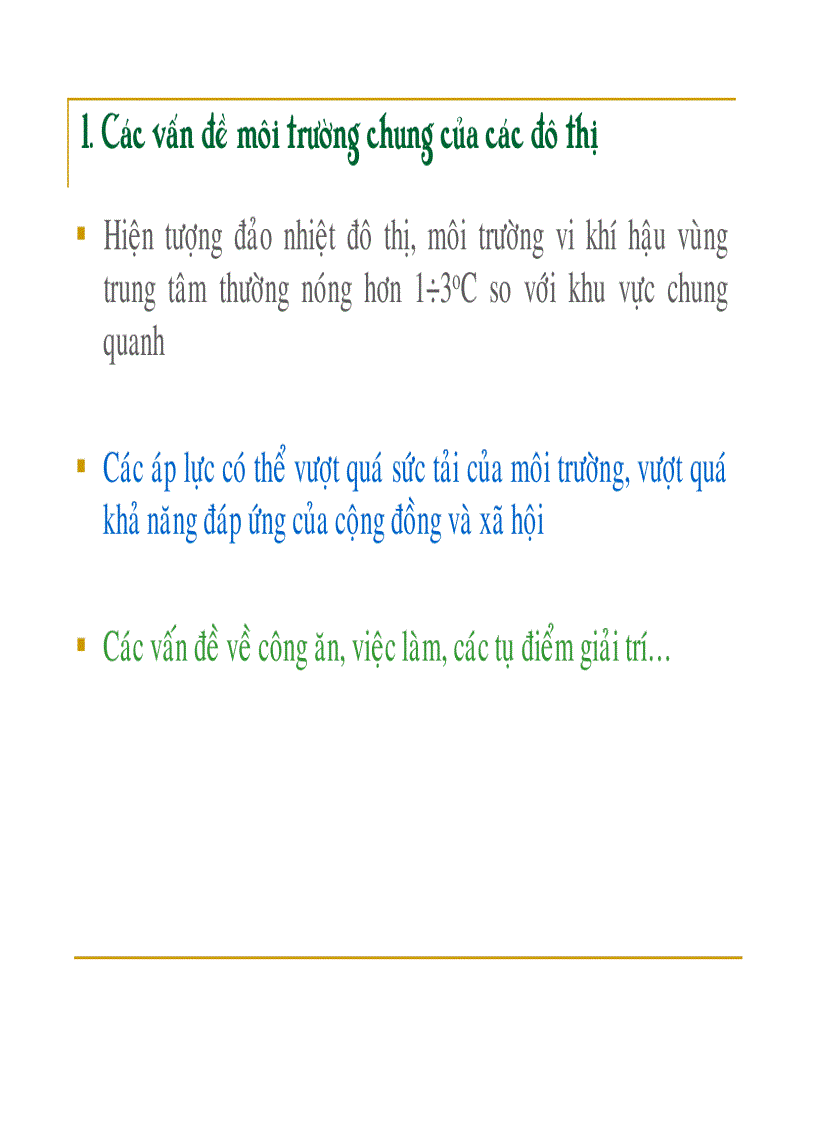 image for page Quản lý môi trường đô thị và khu công nghiệp