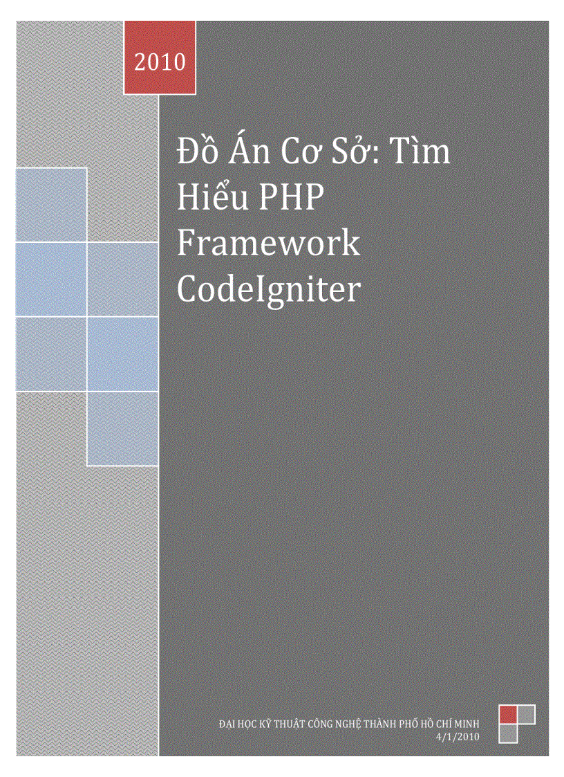 image for page Đồ Án Cơ Sở Tìm Hiểu PHP Framework CodeIgniter