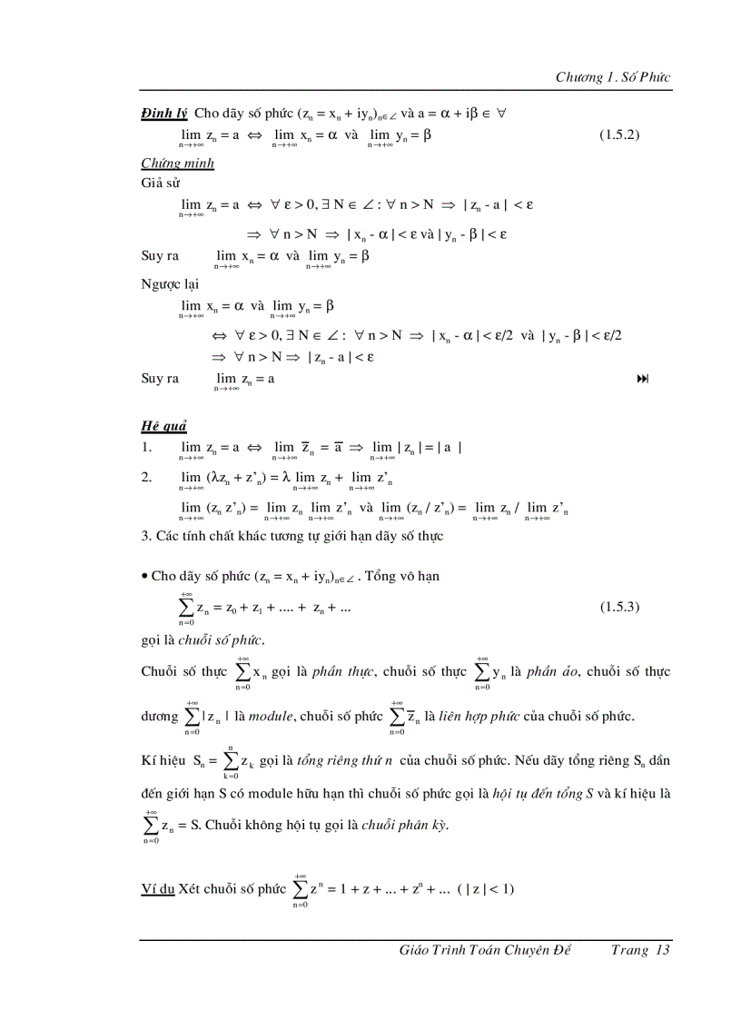 image for page Giáo trình Toán chuyên đề