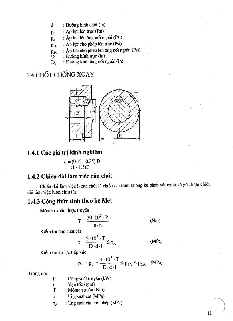 image for page Giáo trình thiết kế chi tiết máy Chương 1