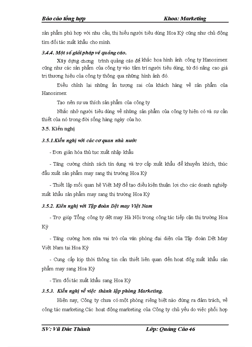 image for page Chiến lược quảng cáo với việc mở rộng thị trường xuất khẩu sản phẩm may của HÀ NỘI sang thị trường Hoa Kỳ