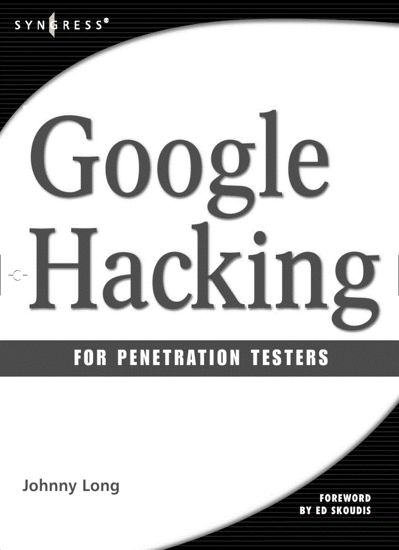 image for page Google Hacking for Penetration Testers